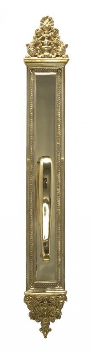 Brass Accents Apollo Pull w/Plate 25 1/2" - A04-P5241