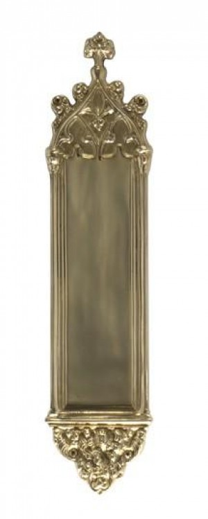 Brass Accents Gothic Push Plate 16" - A04-P5600