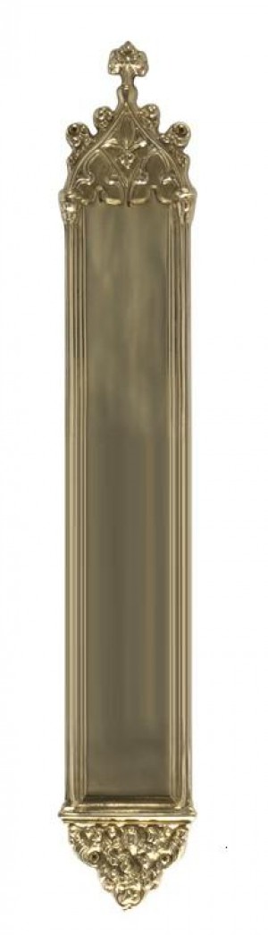 Brass Accents Gothic Push Plate 24" - A04-P5640