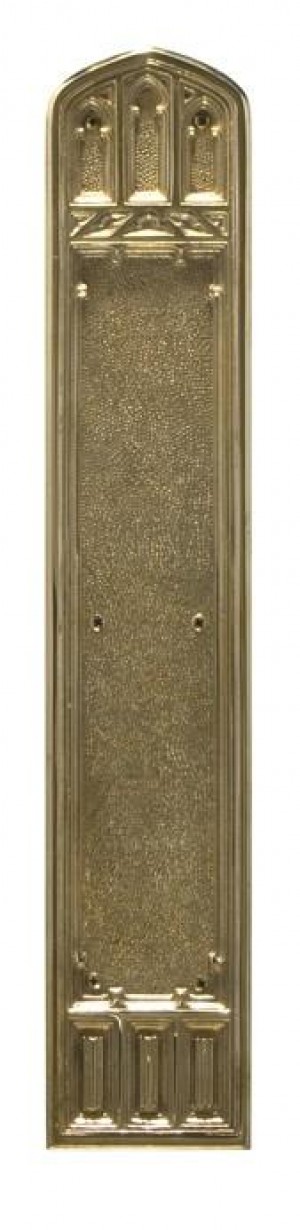 Brass Accents Oxford Push Plate 18" - A04-P5840