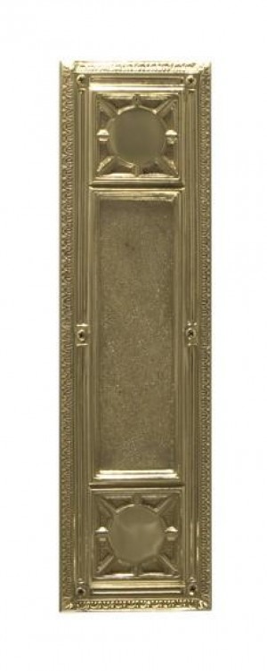 Brass Accents Nantucket Push Plate 14" - A04-P7200