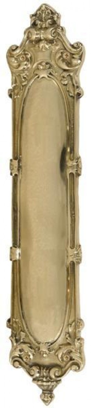 Brass Accents Victorian Push Plate A05-P4450