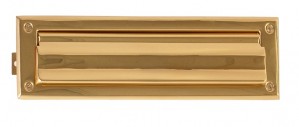 Brass Accents Magazine Mail Slot 3 5/8" x 13" - A07-M0010
