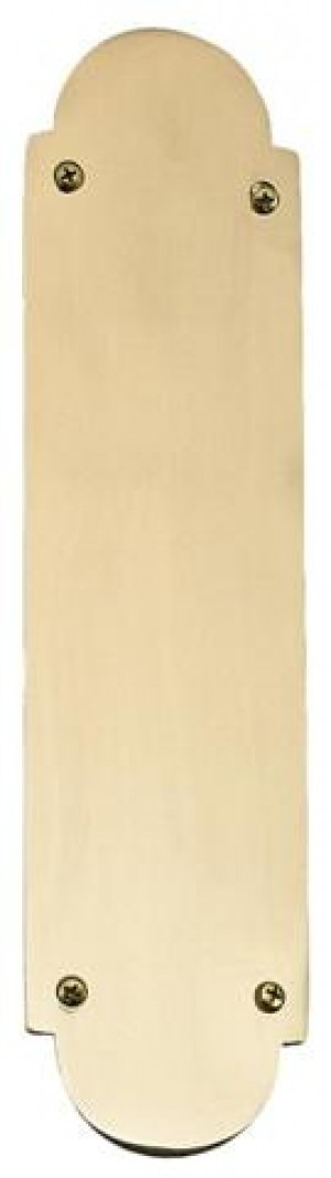 Brass Accents Palladian Push Plate A07-P0240