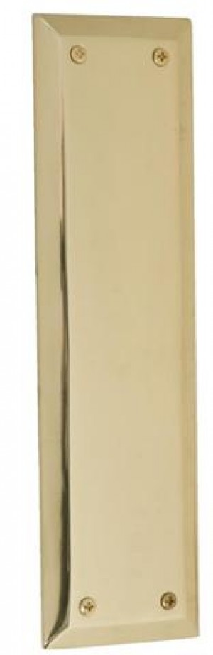 Brass Accents Quaker Push Plate A07-P5400