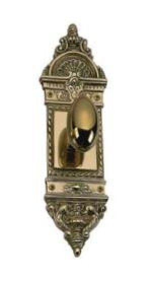 Brass Accents L Enfant 3" x 10" Plate Lockset D04-K561