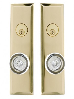 Brass Accents Quaker Handleset D07-K540