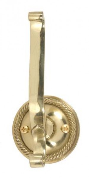 Brass Accents Rope Coat & Hat Hook J06-J0180