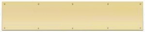 Brass Accents Kick Plate 8" x 34" - KP834