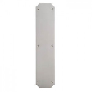 Baldwin Scalloped Edge Push Plate - 2 Sizes 2275