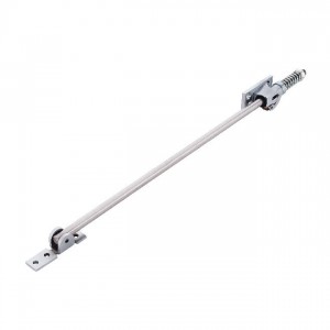 Glynn-Johnson 702S-SP28 Heavy Duty Size 2 Surface Overhead Stop - Aluminum