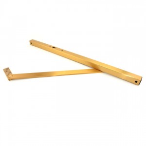 Glynn-Johnson 904S-10 Size 4 Heavy Duty Surface Overhead Stop - Satin Bronze