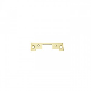 HES 501605 501 Faceplate for 5000 Strike - Bright Brass