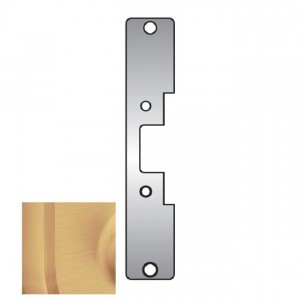 HES 502612 502 Faceplate for 5000 Strike - Satin Bronze