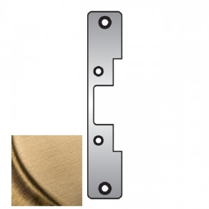 HES 503606 503 Faceplate for 5000 Strike - Satin Brass
