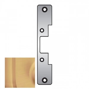 HES 503612 503 Faceplate for 5000 Strike - Satin Bronze