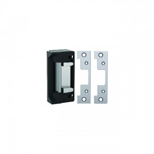 HES 5200C630 Electric Strike with 501 and 501A Faceplate - Satin Stainless Steel