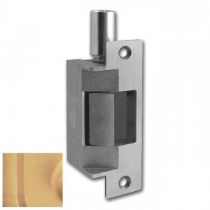 HES 71224D612LBMLCM 24VDC Electric Strike with LBMLCM Latchbolt Monitor - Satin Bronze