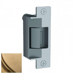 HES 73212D606 12VDC Electric Strike - Satin Brass