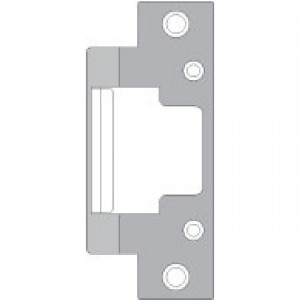 HES 801E630 Faceplate for 8000 Strike - Satin Stainless Steel