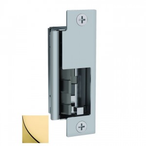 HES 8500605 Electric Strike Body - Bright Brass