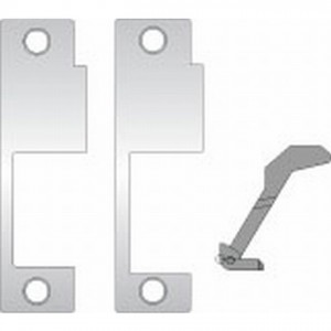 HES 852L630 Faceplate for 8500 Schlage - Satin Stainless Steel