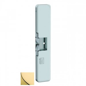 HES 9400605LBM Electric Strike Body with Latchbolt Monitor - Bright Brass