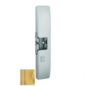 HES 9600612LBSMN New Style Electric Strike Body with Latchbolt Strike Monitor - Satin Bronze