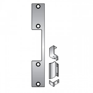 HES DBKIT630 DB Kit Faceplates for 1006 Strike - Satin Stainless Steel