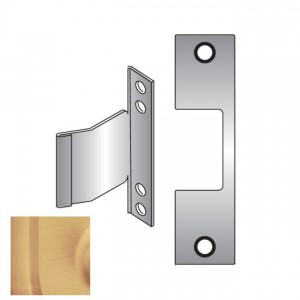 HES E612 E Faceplate for 1006 Strike - Satin Bronze