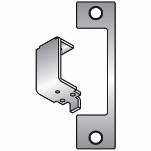 HES HM630 HM Faceplate for 1006 Strike - Satin Stainless Steel