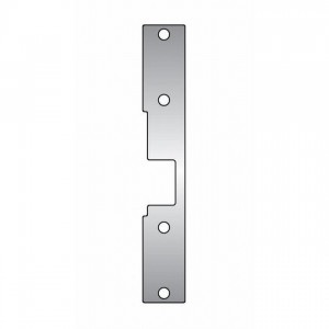 HES K2629 K2 Faceplate for 1006 Strike - Bright Stainless Steel