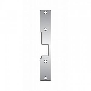 HES KM2629 KM2 Faceplate for 1006 Strike - Bright Stainless Steel