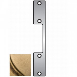 HES N2606 N2 Faceplate for 1006 Strike - Satin Brass
