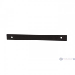 Leatherneck 0115-0016SP 7ft 142 Flat Track with 5 Spacers and Spliced Holes - Black