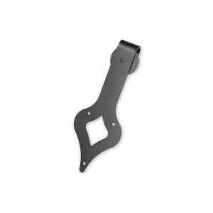 Leatherneck 0115-0070 Wide Teardrop 411 Hanger for Flat Track - Black