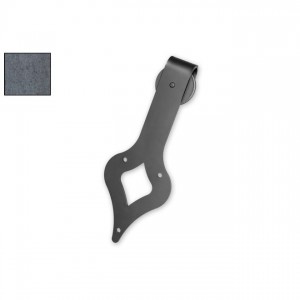 Leatherneck 0115-2770 Wide Teardrop 411 Hanger for Flat Track - Clear Coated