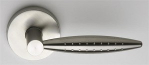 Omnia 29PA Stainless Steel Passage Lever