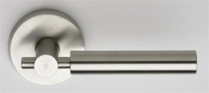 Omnia 32PA Stainless Steel Passage Lever