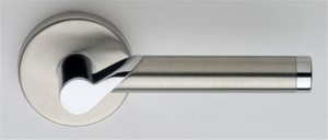 Omnia 37PA Stainless Steel Passage Lever