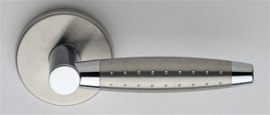 Omnia 39PA Stainless Steel Passage Lever
