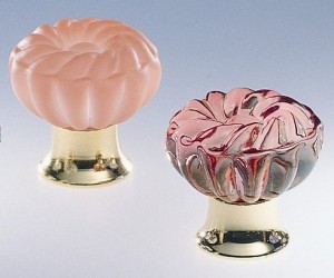 Omnia 4341/40 1 9/16" Colored Glass Knob