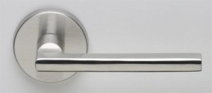 Omnia 43PA Stainless Steel Passage Lever
