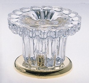 Omnia 4909/30 1 3/16" Glass Knob