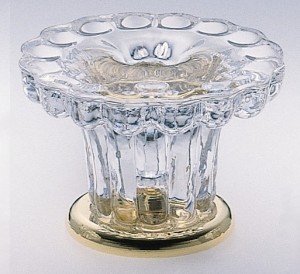 Omnia 4909/35 1 3/8" Glass Knob