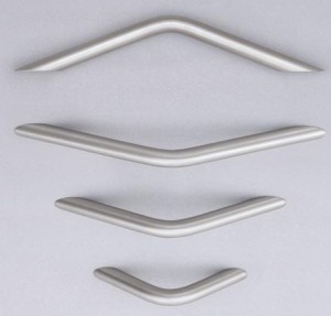 Omnia 9533/96 Stainless Steel - 3 3/4" Pull