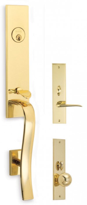Omnia Waldorf Standard Entry Handle Set