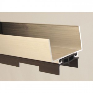 Pemko 2173AV 36" Door Shoe with Vinyl Mill Aluminum