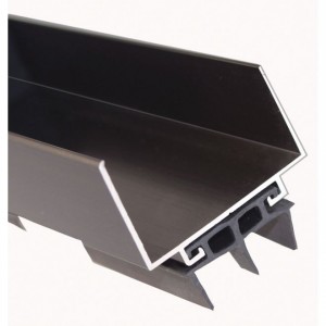 Pemko 2173DV 36" Door Shoe with Vinyl Dark Bronze Anodized Aluminum