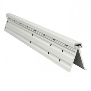 Pemko CFM83SLFHD1 83" Full Mortise Heavy Duty Geared Continuous Hinge Short Leaf Flush Clear Anodized Aluminum